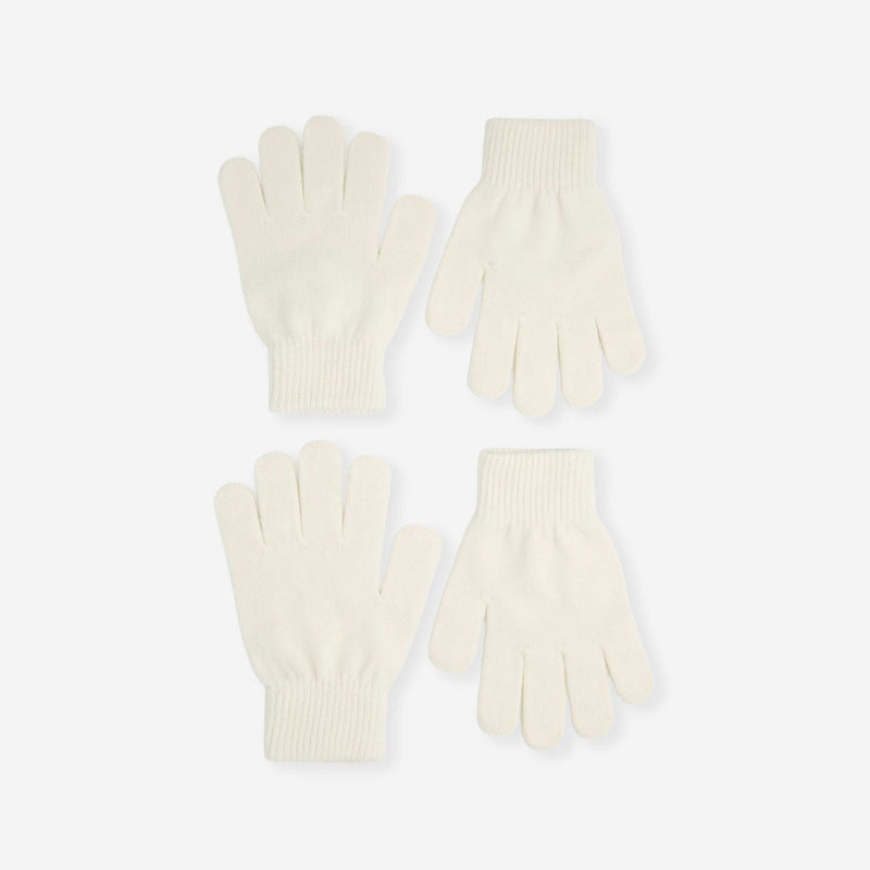 Lot de 2 paires de gants en maille – Beige – Kiabi Maroc