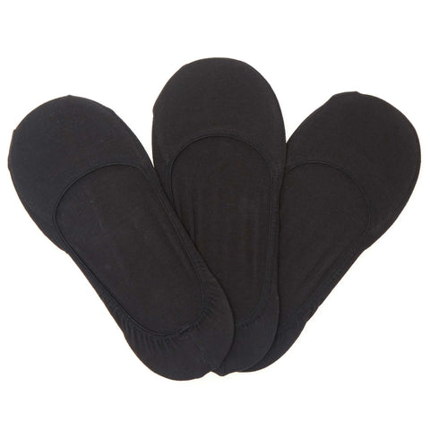 Lot de 3 paires de chaussettes invisibles