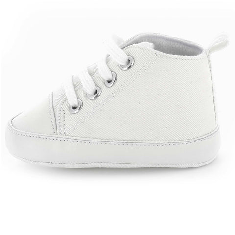 Baskets montantes en toile