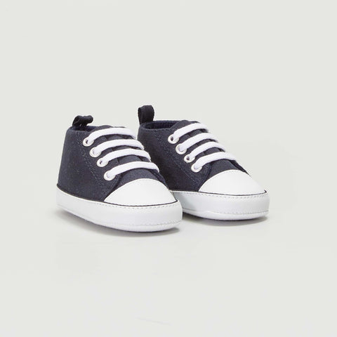 Baskets montantes en toile