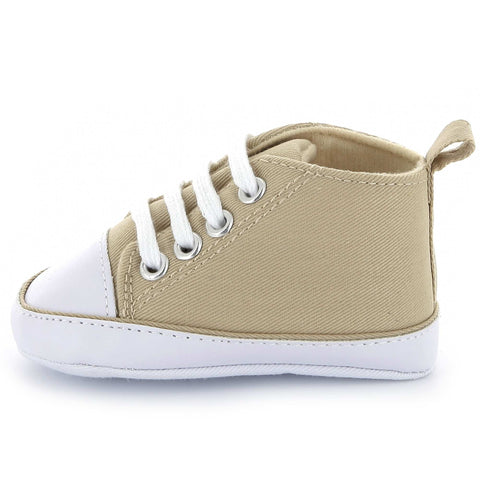 Baskets montantes en toile
