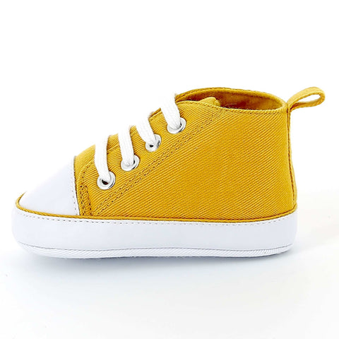Baskets montantes en toile