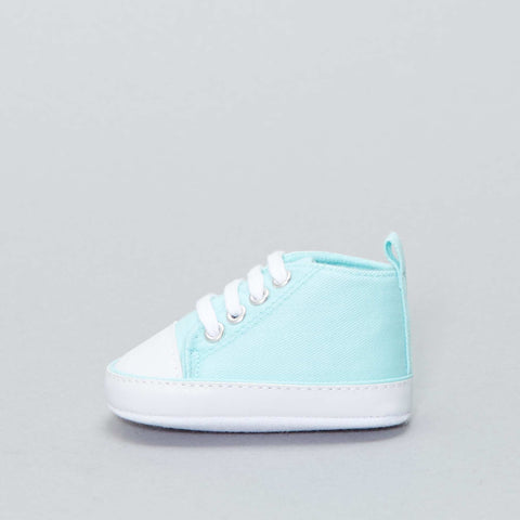 Baskets montantes en toile