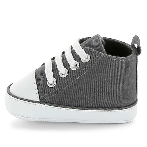 Baskets montantes en toile