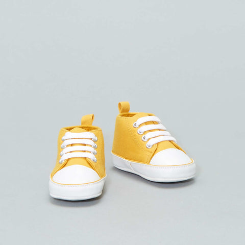 Baskets montantes en toile