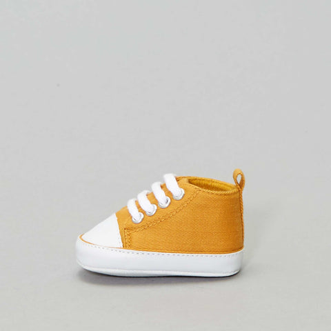 Baskets montantes en toile