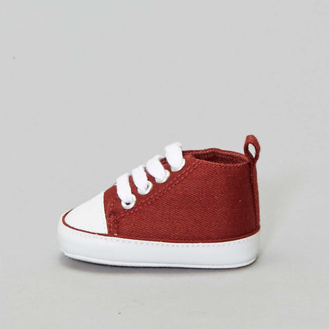 Baskets montantes en toile