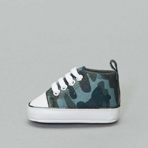 Baskets montantes en toile