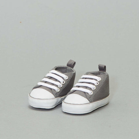 Baskets montantes en toile