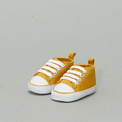 Baskets montantes en toile