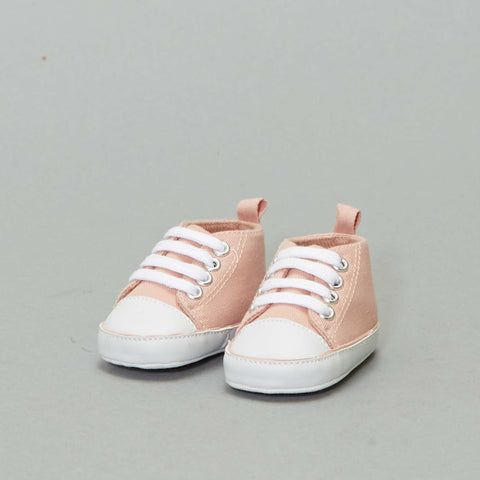 Baskets montantes en toile