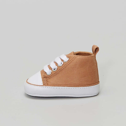 Baskets montantes en toile