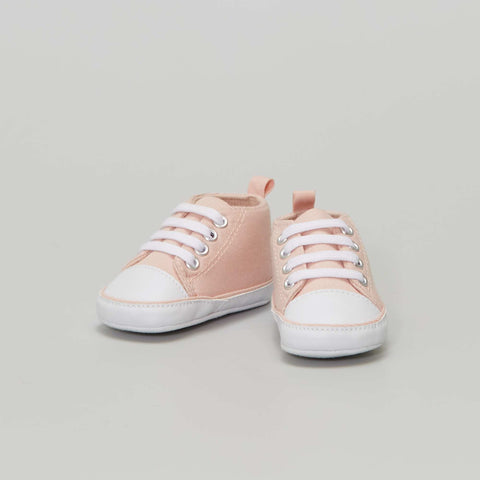 Baskets montantes en toile