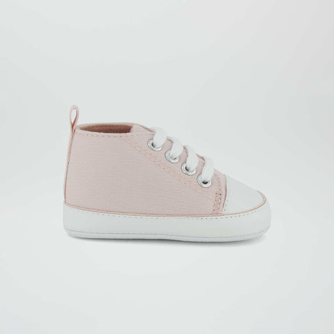 Baskets montantes en toile