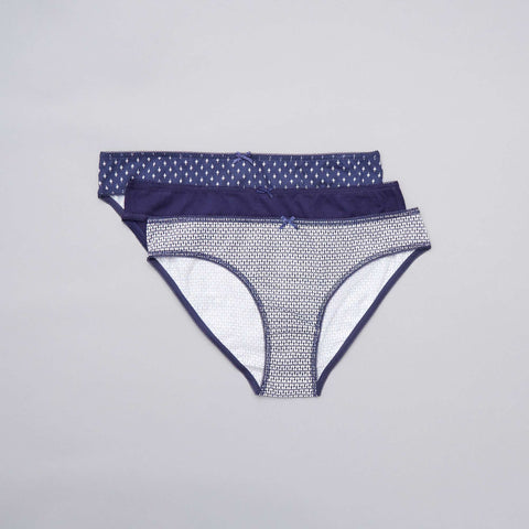 bleu marine/blanc