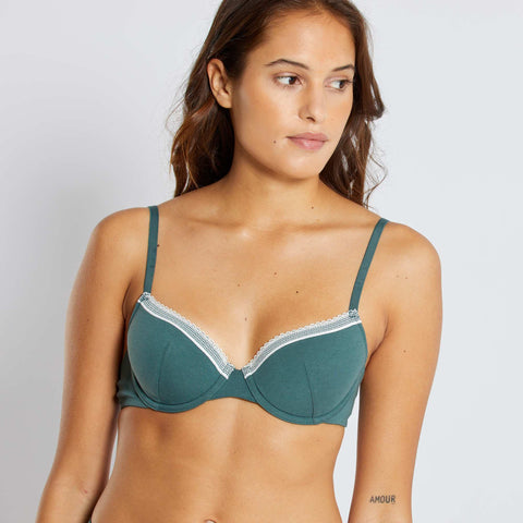 Soutien-gorge paddé coton