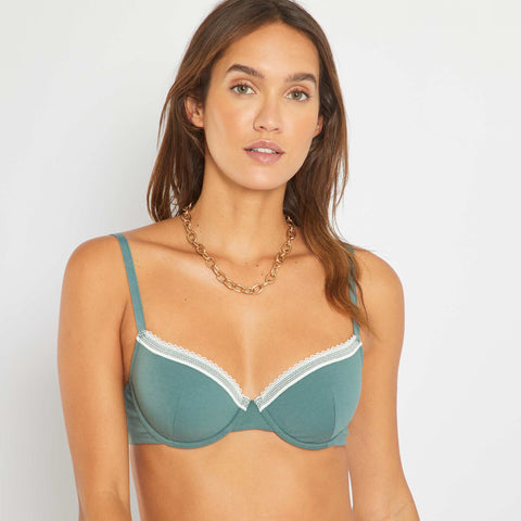 Soutien-gorge paddé coton