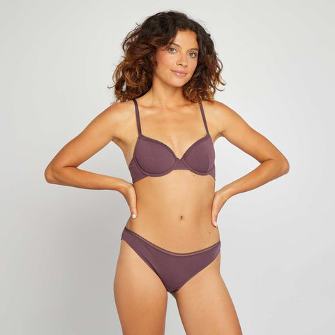 Soutien-gorge paddé coton