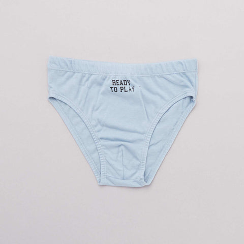 Lot de 7 slips 'skate et burger'