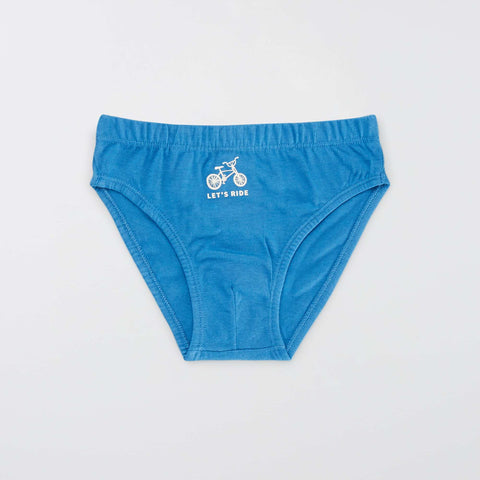 Lot de 7 slips 'skate et burger'