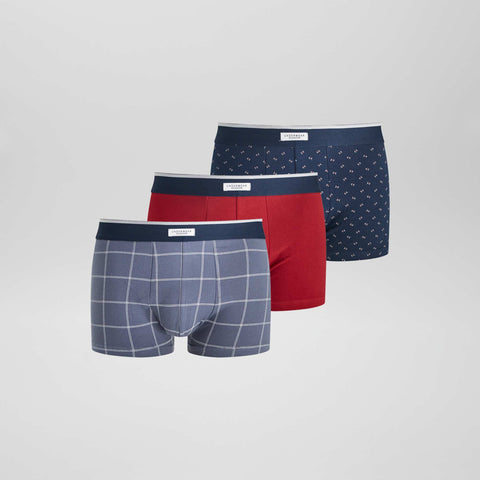 Bleu/rouge/gris