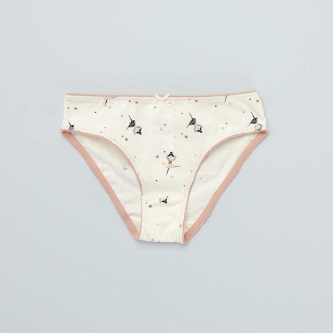 Culottes en jersey avec nœud fantaisie - Lot de 4