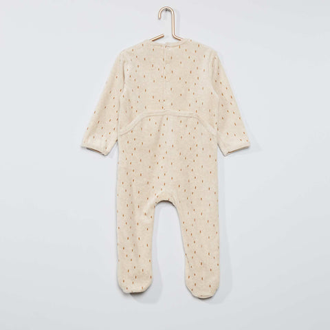 Pyjama velours