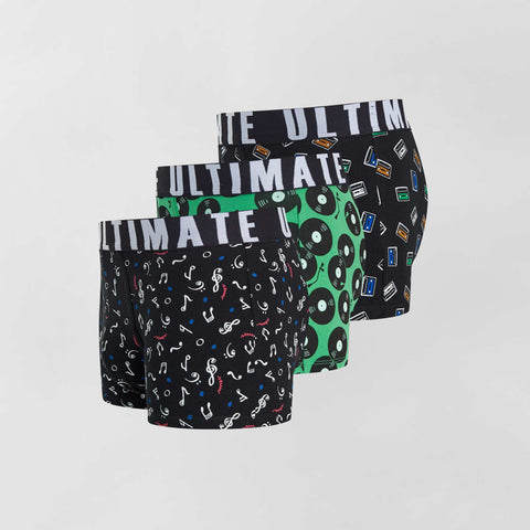 Lot de 3 boxers fantaisie