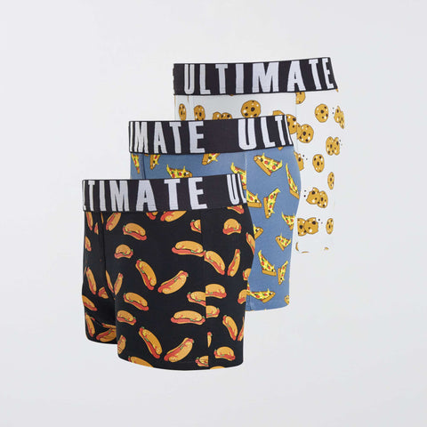 Lot de 3 boxers fantaisie