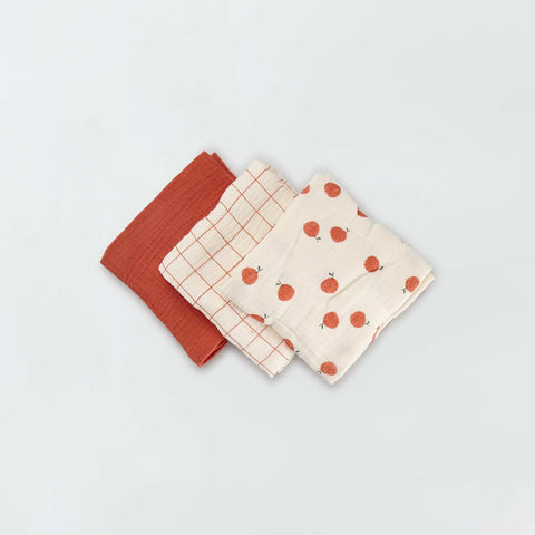 Orange/Blanc
