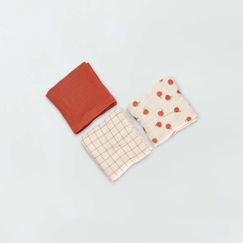 Lot de 3 langes