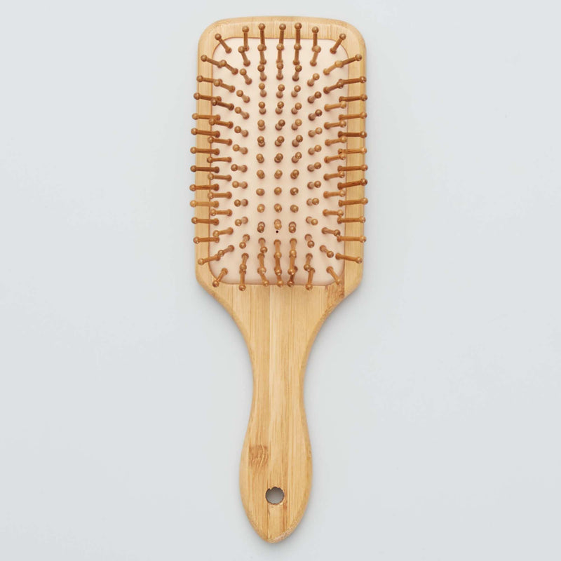 Brosse à cheveux en bois – bois – Kiabi Maroc