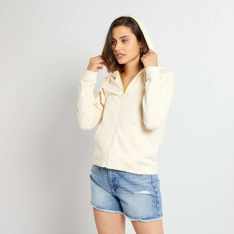 Beige/blanc