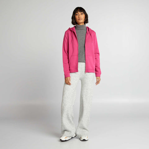 Sweat zippé à capuche