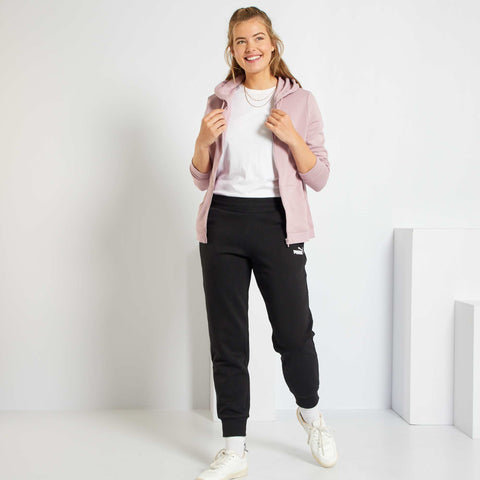 Sweat zippé à capuche