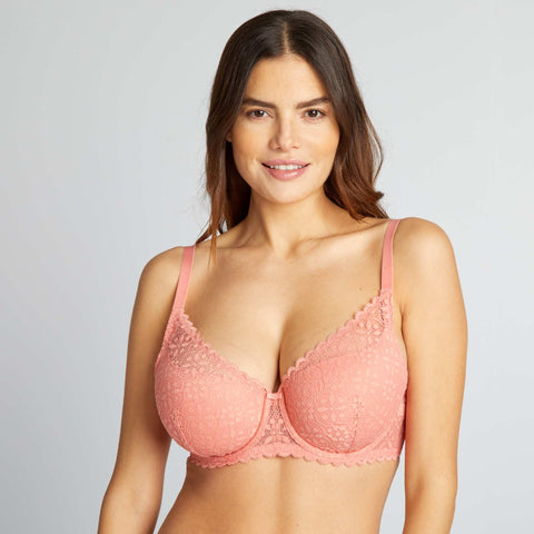 Rose pêche