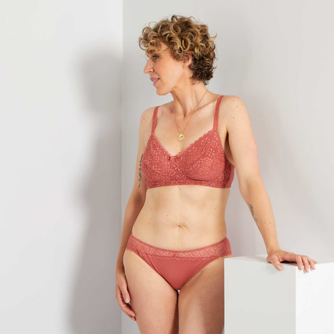 Culotte micro et dentelle