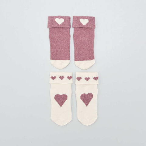 Lot de 2 paires de chaussettes