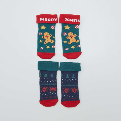Lot de 2 paires de chaussettes
