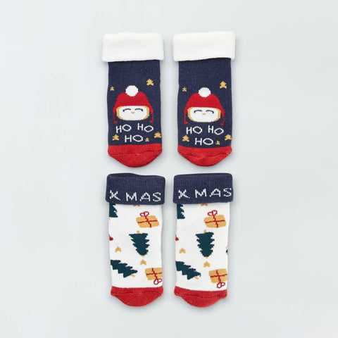 Lot de 2 paires de chaussettes