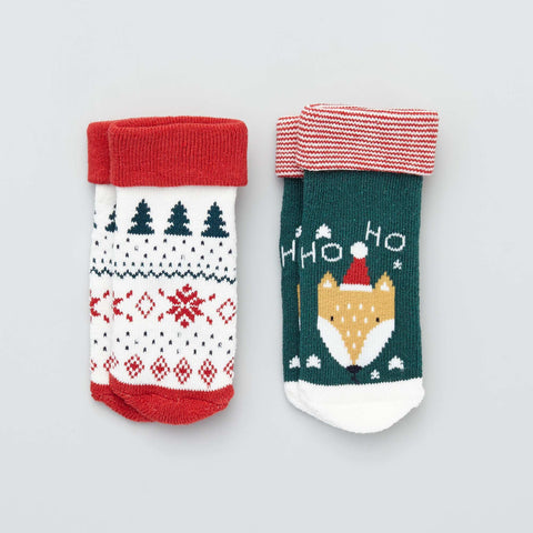 Lot de 2 paires de chaussettes