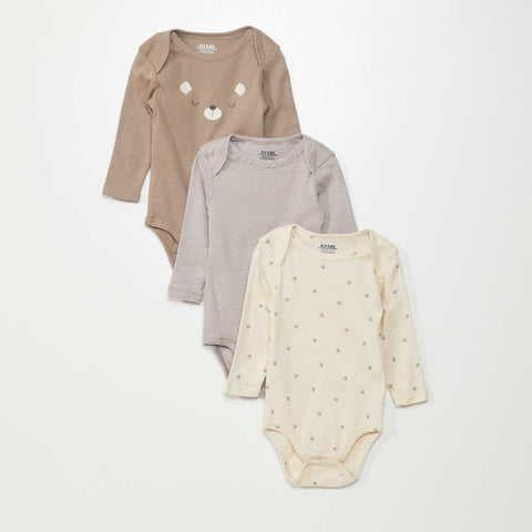 Marron/beige/crème