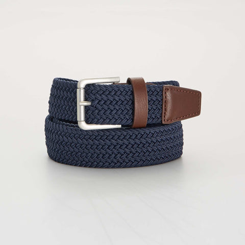 Ceinture tressée élastique