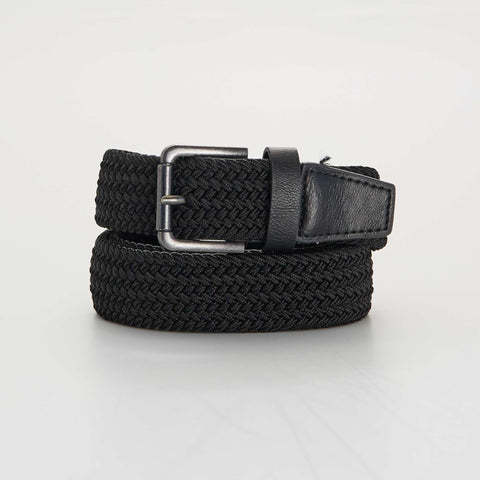 Ceinture tressée élastique