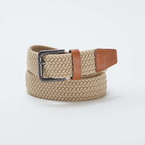 Ceinture tressée élastique