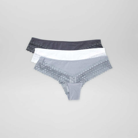 Blanc/gris