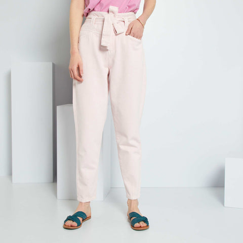 Jean coupe slouchy