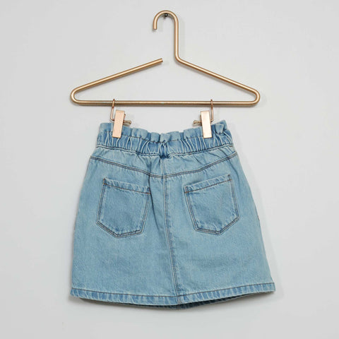 Jupe courte en jean