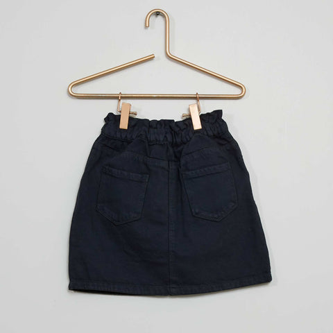 Jupe courte en jean