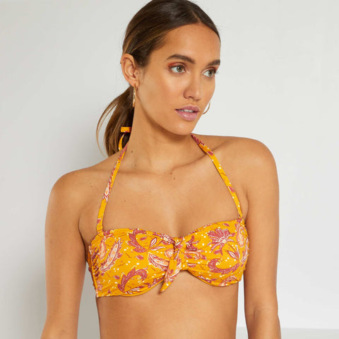 Haut de maillot de bain bandeau
